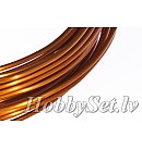 Alumīnija stieple, D:2mm, 12m/ 100g, oranža