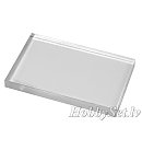 Akrila pamats silikona zīmogiem, 50x80x8 mm
