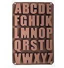 Silikona veidne "A - Z", veidnes izm. 22x33cm