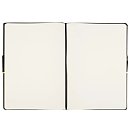 Notebook, A5, hard cover with elastic band, white pages 80g/ m2, Idena