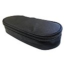 Penālis ar rāvējslēdzēju un vairākiem nodalījumiem, 21.5 x 9.5 x 4.5cm, melns, Idena