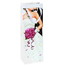 Бумажный подарочный пакет "Wedding", 35x12x9cm, Idena