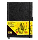 Skiču albums cietos vākos, ar gumiju un pildspalvas turētāju, A5, 110g/ m2, 160 loksnes, Idena