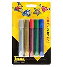 Līme ar mirdzumiņiem komplekts 5x10,5ml, 5 krāsas, Idena