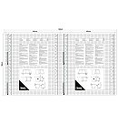 Self-adhesive ECO book cover film, 45cm x 10m, transparent, Idena