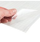 Self-adhesive book cover film, 40cm x 3m, transparent, Idena