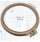 Izšūšanas riņķis, koka, D:16cm