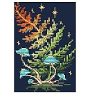 Izšūšanas komplekts krustdūrienā "Forest magic", 13x9cm