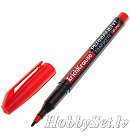Smalks permanents flomasters P-70, līnijas platums 1.0 mm, sarkans