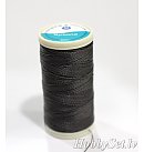 Coats нейлоновая нитка для бисероплетения, 60 м, черный/ серый