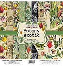 Skrapbukinga papīra kolekcija "Botany Exotic", 30,5x30,5cm, 200g/ m2, 10 divpusējas loksnes
