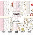 Skrapbukinga papīra kolekcija "Boho baby girl", 30.5x30.5cm, 200g/ m2, 10 divpusējas loksnes