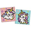 Diamond mosaic kit on a magnet "Two unicorns", 9x9cm, set of 2 pcs.