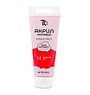Akrila matēta krāsa "7C", 60 ml, Nr. 14, sarkana