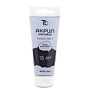 Akrila matēta krāsa "7C", 60 ml, Nr. 15, melna