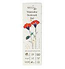 Akvareļu papīra albums "Bookmark", auksti presēts, 100% kokvilna, 6x20cm, 300g/ m2, 20 lapas