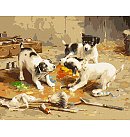 Komplekts gleznošanai pēc numuriem, "Little artists", audekls uz apakšrāmja, 40х50cm