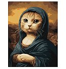 Painting by numbers - Mysterious cat ©art_selena_ua (KHO6686)