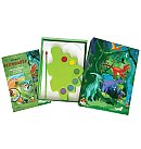 Akvareļkrāsu radošais komplekts "Dinozauri", 9 daļas