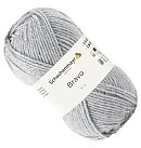 Dzija "Bravo", 100% akrils, 50g, gaiša raibi-pelēka