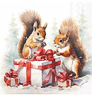 Salvetes dekupāžai, 33x33 cm, 2 gb, "Great gift", ZS
