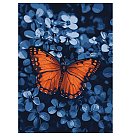 Set for painting by numbers "Light in the darkness", canvas on a stretcher, 30х40cm