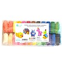 Radošais komplekts ar modelēšanas masu "Super light clay", ar instruentiem, 24 gab.