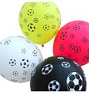 Baloni "Football", 8 gb, krāsaini