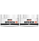 Ātri cietējošie sveķi 1:1 komplekts, 150ml x 2 gab., balti, Pentart