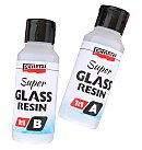 Epoksīdsveķi + cietinātājs “Super Glass Resin”, 2x40 ml, Pentart