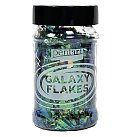 Hologrāfiskās pārslas "Galaxy Flakes", 15 g., saturn green, Pentart