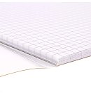 Note paper, A4, greed sheets, 50 sheets, 70g/ m2, Idena