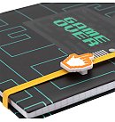 Notebook "Game Over", A5, hardcover with rubber, squared pages, 80g/ m2, Idena