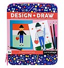 Набор для творческого рисования "Design and Draw" в металлическом футляре, 31 предмет