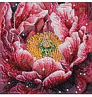 Izšūšanas komlekts ar pērlītēm "Dew's Kiss", 23x23cm