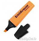 Text highlighter V-12, oblique, line width 0.6-5.2 mm, orange