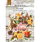 Izgrieztu papīra dekoru komplekts "Botany winter", 61 gab., ZS