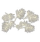 Dekoru komplekts no skaidu plātnes "Winter botanical diary" (759), ZS
