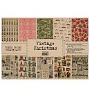 Skrapbukinga kraft-papīra kolekcija ''Vintage Christmas'', A3 (42x29.7cm), 100g/ m2, 10 vienpusējas loksnes, ZS