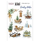 Uzlīmju komplekts "Country Winter" Nr.156 ZS