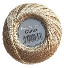 Metalizēts tambordiegs "Glitter uni", Nr.8209, 25g, rozā zelts