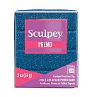 Polimērmāls "PREMO", 57 g, galaktikas zils ar mirdzumiem (Galaxy Glitter)