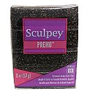 Polimērmāls "PREMO", 57 g, melns ar zelta mirdzumiem (TwinkleTwinkle)