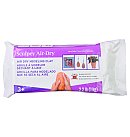 Modelēšanas māls (plastika), sacietē gaisa ietekmē, 1kg, brūna (terakota)