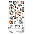 Izgriežamu motīvu komplekts "Winter - Cozy Winterland", 15.75x30.5cm, 250g/ m2 (18 loksnes, 18 dizaini)