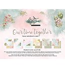 Skrapbukinga papīra kolekcija "Our Time Together", 20,3x20,3cm, 190g/ m2, 12 loksnes