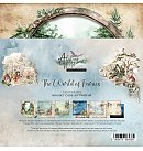 Skrapbukinga papīra kolekcija "The World of Fairies", 20,3x20,3cm, 190g/ m2, 12 loksnes