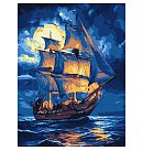 Komplekts gleznošanai pēc numuriem "Legend waves", audekls uz apakšrāmja, 30х40cm