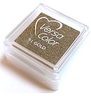 Tintes spilventiņš "Versacolor", 2.5x2.5 cm, zelta tonis