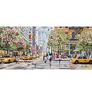 Izšūšanas komplekts krustdūrienā "New York", 66x31cm